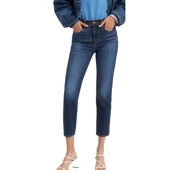 Levi 724 High Rise straight Crop women’s jeans - Picture 1 of 6